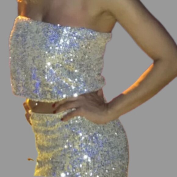 Mango sequin set - Picture 2 of 9